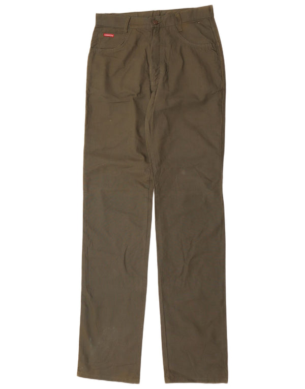 Carrera Herre Lige Casual Bukser IT 46 Small W30 L38 Khaki Bomuld