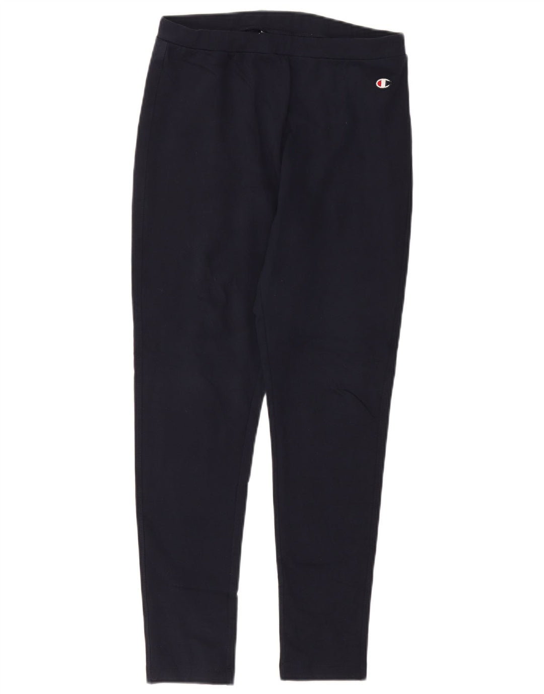 CHAMPION Dame Leggings UK 14 Stor Marineblå Bomuld