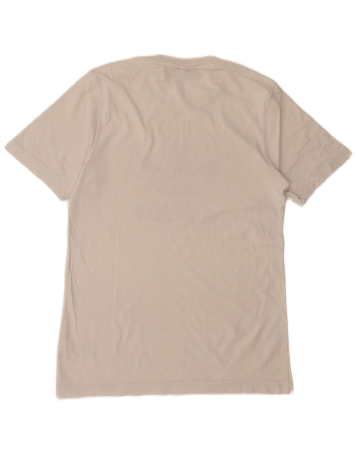 ADIDAS grafisk t-shirt til mænd, lille hvid bomuld
