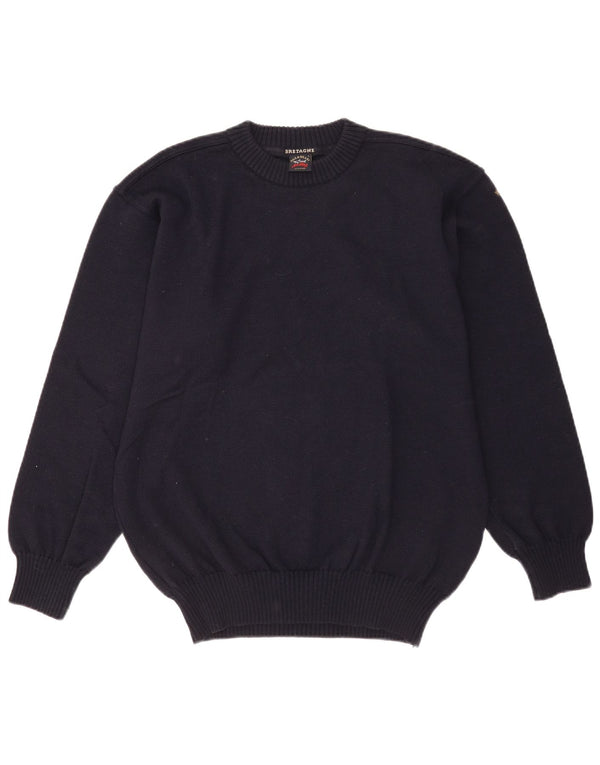 Paul & Shark Herre Yachting Crew Neck Jumper Sweater Large Navy Blue