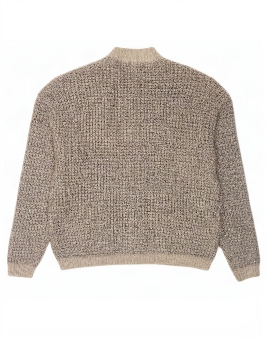 Marks & Spencer Dame oversized cardigan sweater UK 16 Large Grey Flecked