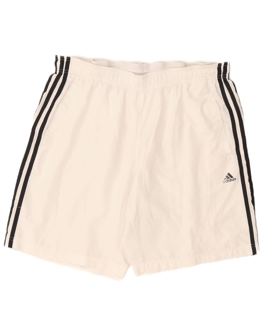 Adidas Herre Climacool svømmeshorts Large White Colourblock Polyester