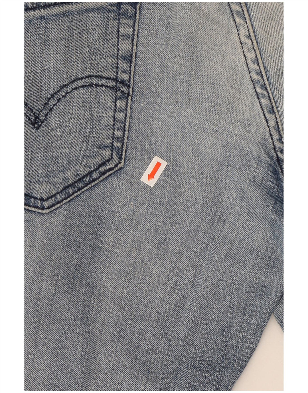 LEVI'S Dame 511 Slim Jeans W29 L30 Blå Bomuld