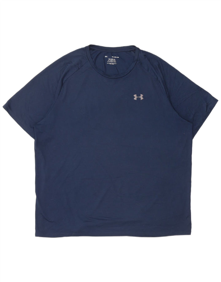 UNDER ARMOUR Herre T-Shirt Top 3XL Navy Blue