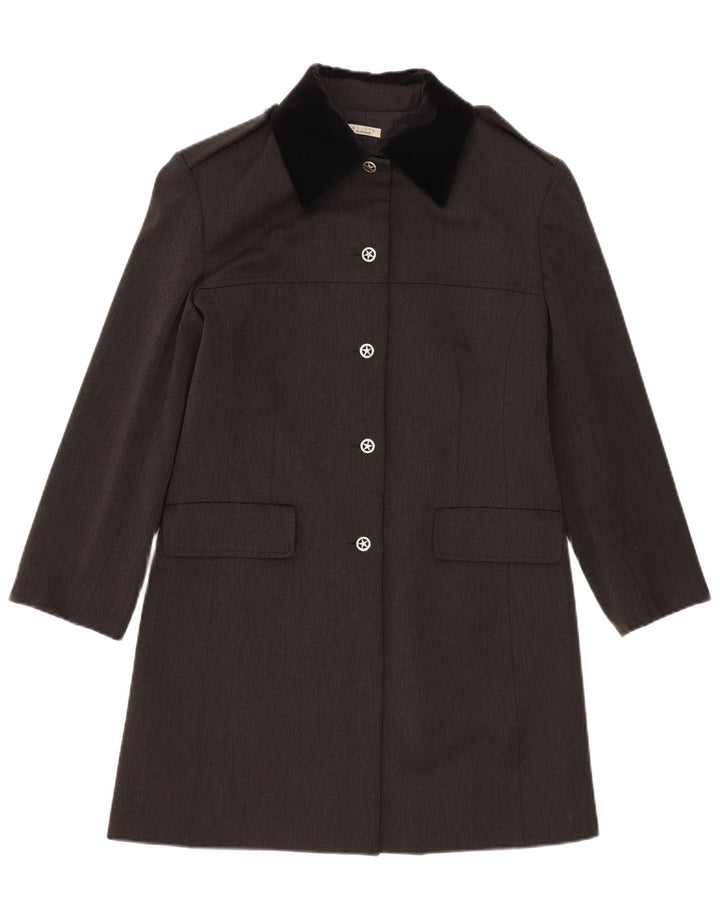 Conbipel Womens Esisto Military Overcoat UK 14 Medium Grey