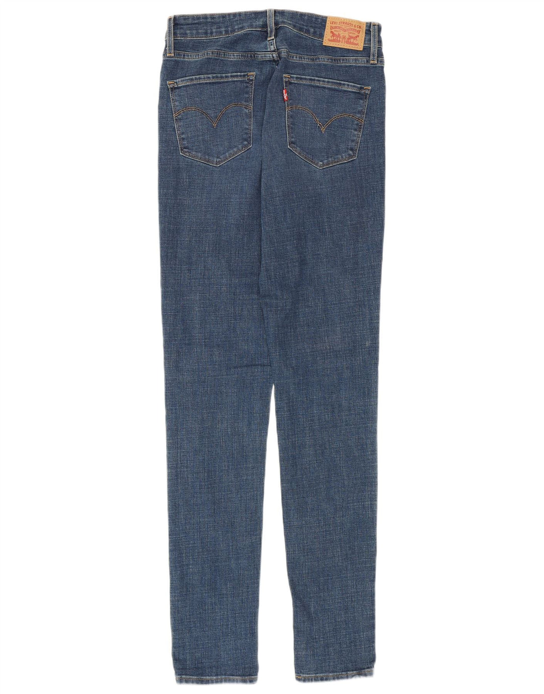 Levi's skinny jeans til kvinder W28 L32 blå bomuld