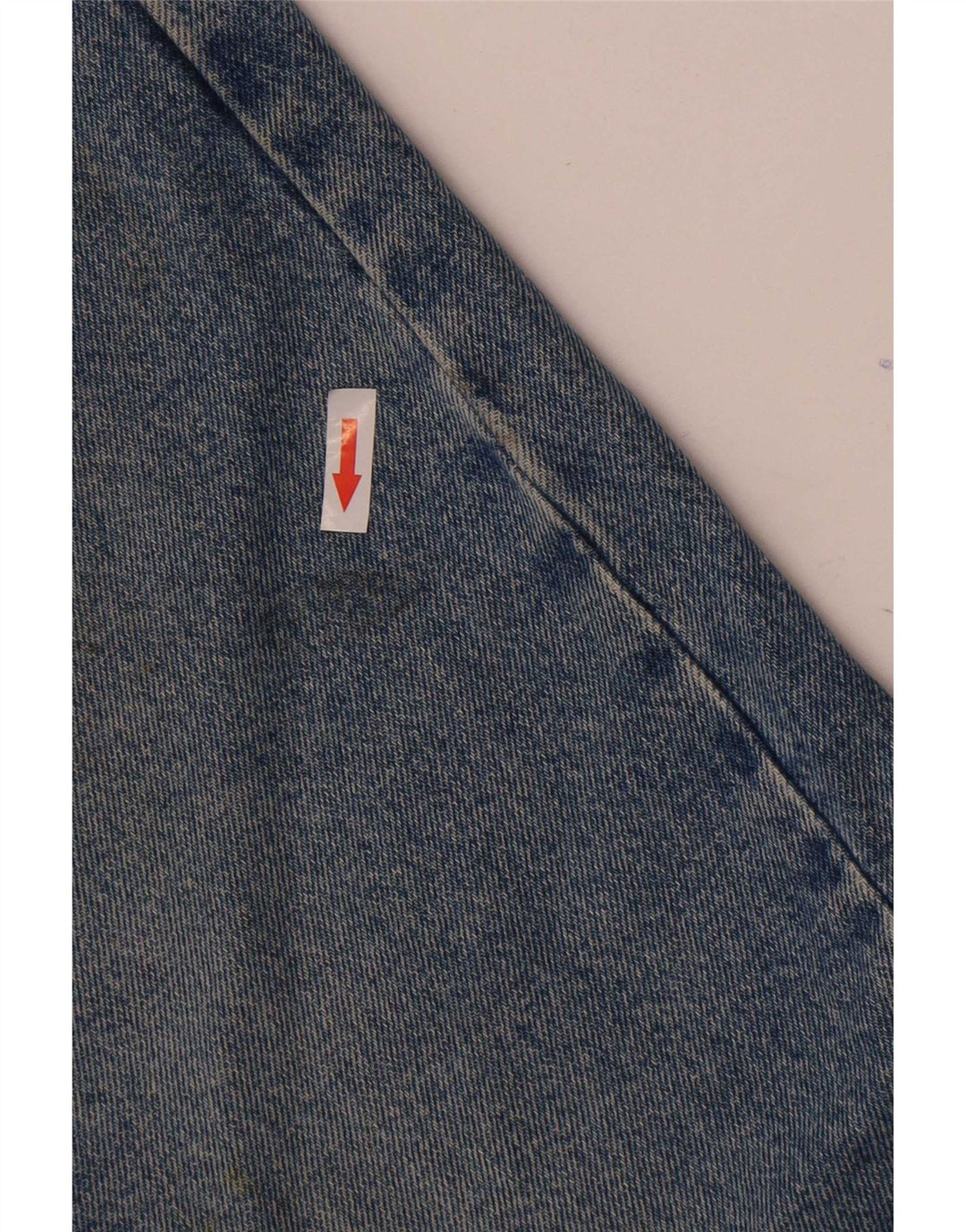 Calvin Klein Herre tilspidsede jeans W34 L32 blå bomuld