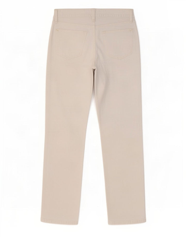 Gap lige damejeans W26 L27 hvid bomuld