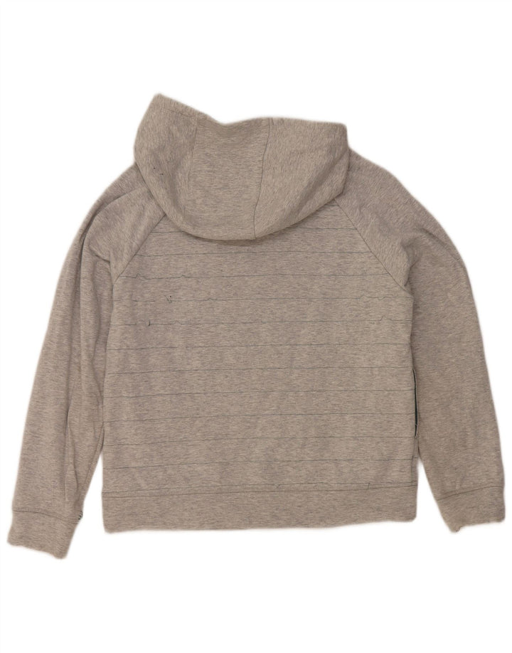 Hurley Womens Oversized Hoodie Jumper UK 10 Small Gråstribet