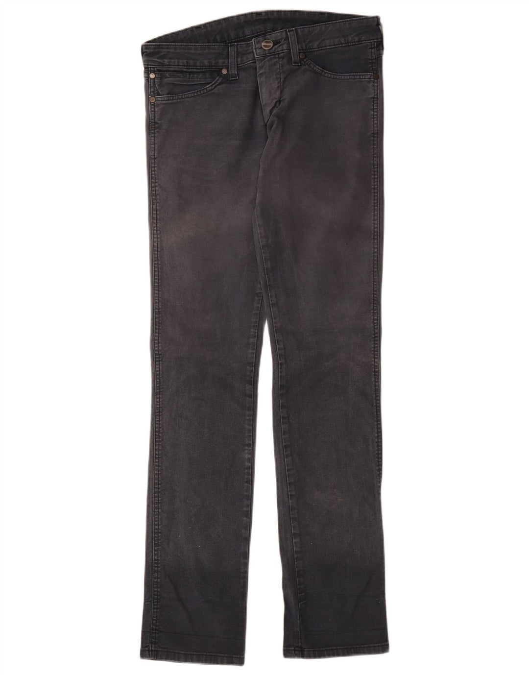 Wrangler Dame Lia Slim Jeans W29 L34 Grå Bomuld