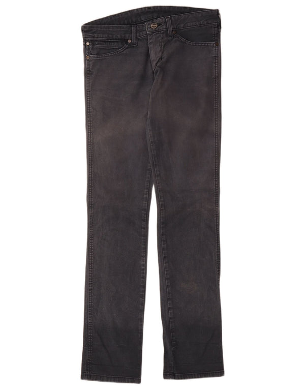 Wrangler Womens Lia Slim Jeans W29 L34 Grey Cotton