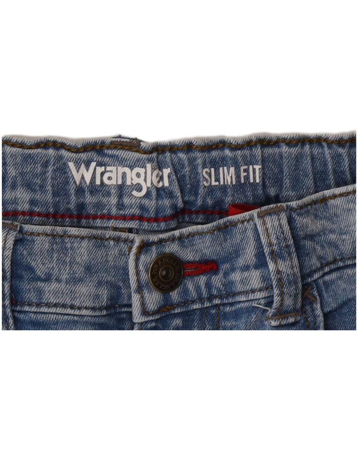 Wrangler Boys Slim Jeans 7-8 år W26 L28 Blå