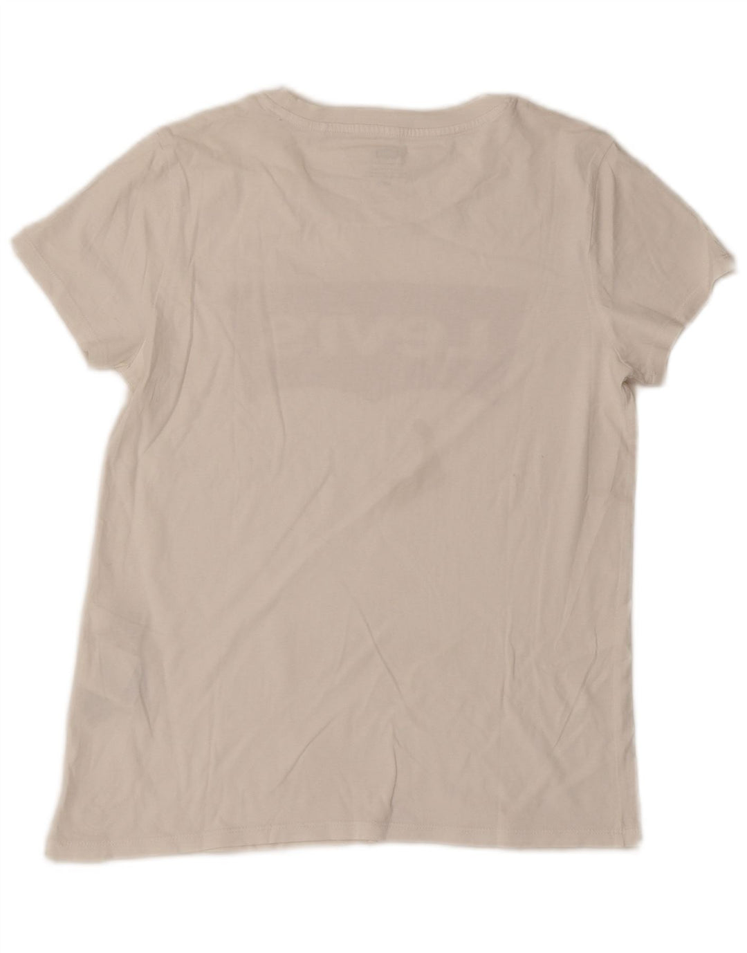 Levi's Grafisk T-shirt top til kvinder DK 10 Lille hvid bomuld