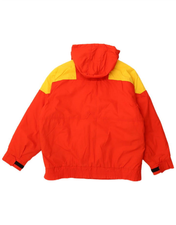 NEVICA Herre Loose Fit Windbreaker Jacket UK 36 Small Red Colourblock