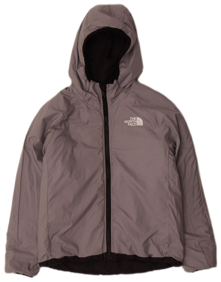 THE NORTH FACE Piger Polstret hættejakke 9-10 år Medium Sort