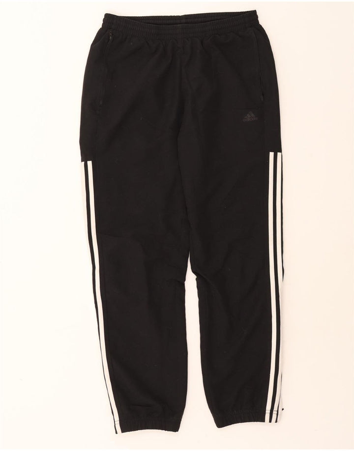 ADIDAS Mens Tracksuit Trousers Medium  Black Vintage Adidas and Second-Hand Adidas from Messina Hembry 