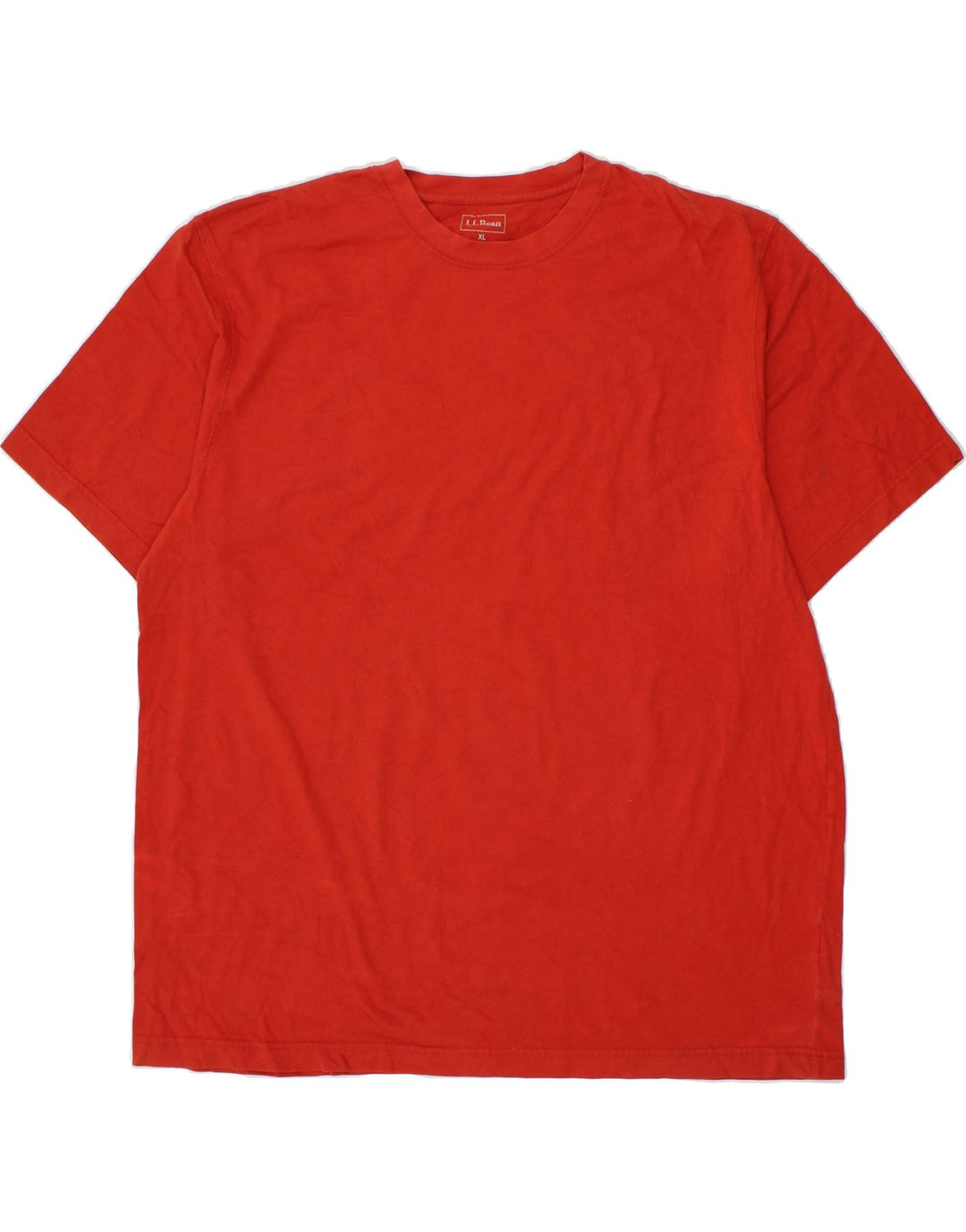 L.L.BEAN Mens T-Shirt Top XL Red Cotton Vintage L.L.Bean and Second-Hand L.L.Bean from Messina Hembry 