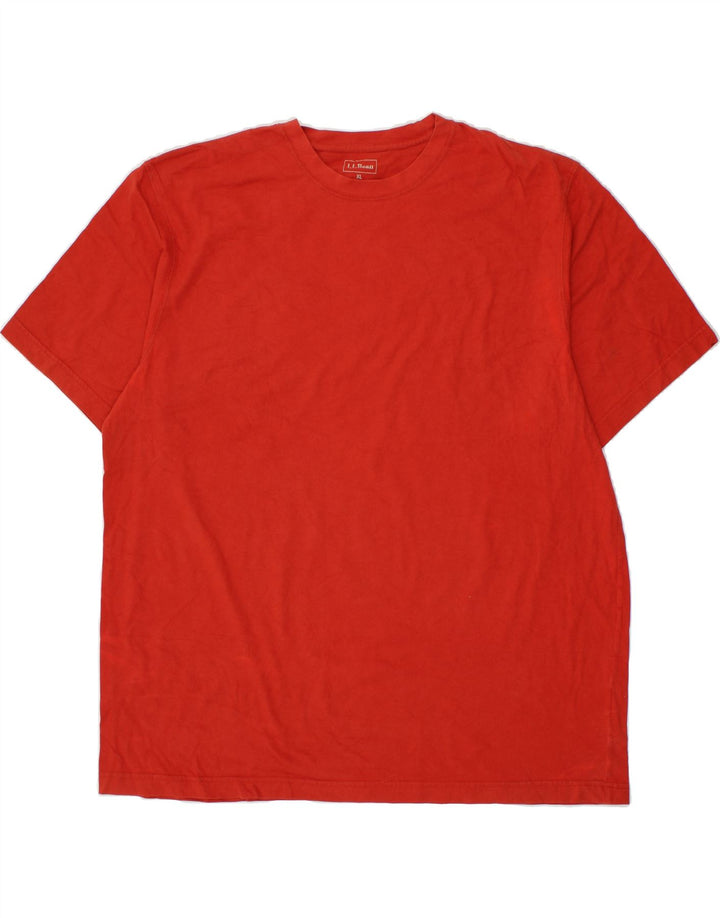 L.L.BEAN Mens T-Shirt Top XL Red Cotton Vintage L.L.Bean and Second-Hand L.L.Bean from Messina Hembry 