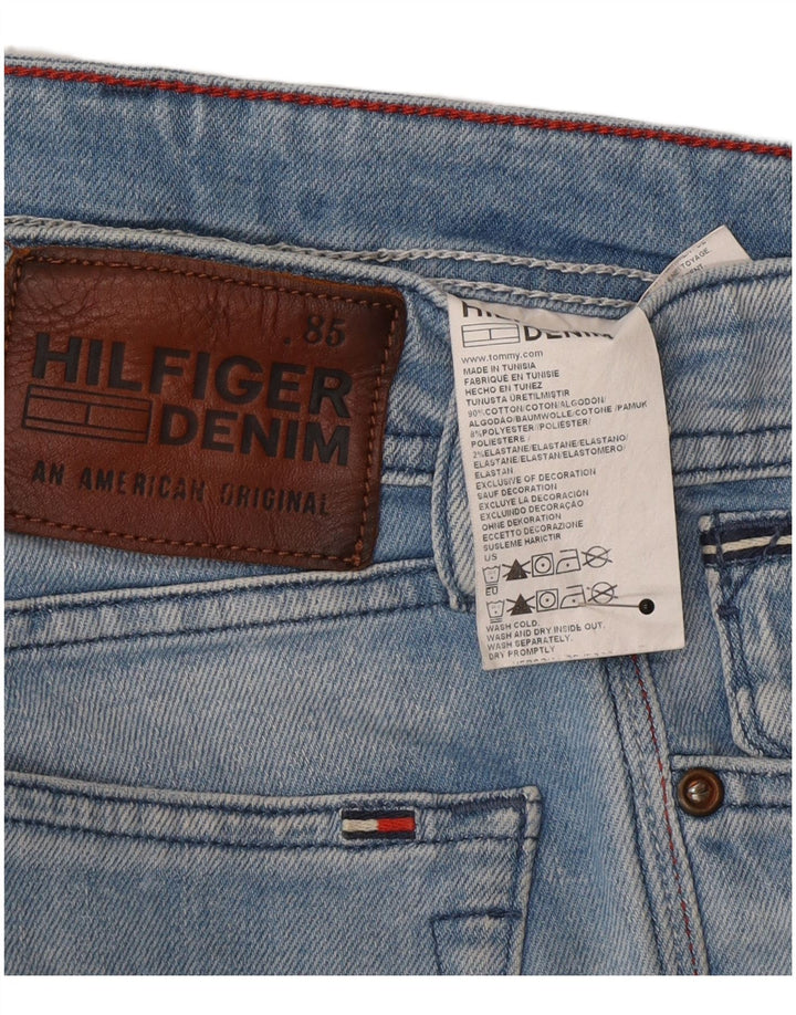 Tommy Hilfiger Dame Slim Jeans W29 L32 Blå Bomuld