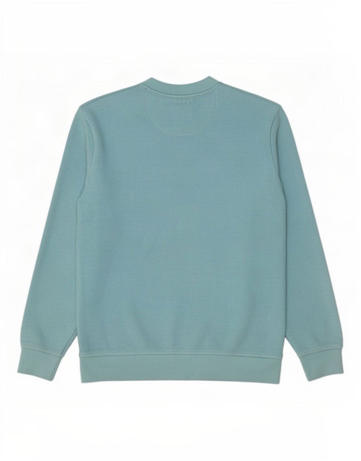 Besætningstøj Herre sweatshirt Jumper Medium Blå Bomuld