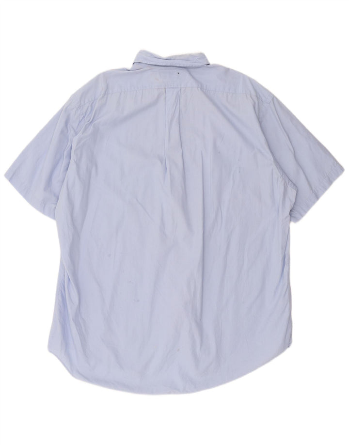 Ralph Lauren Blake kortærmet herreskjorte XL blå