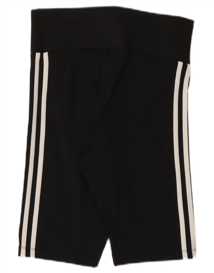 ADIDAS sportsshorts til kvinder UK 12 medium sort polyester