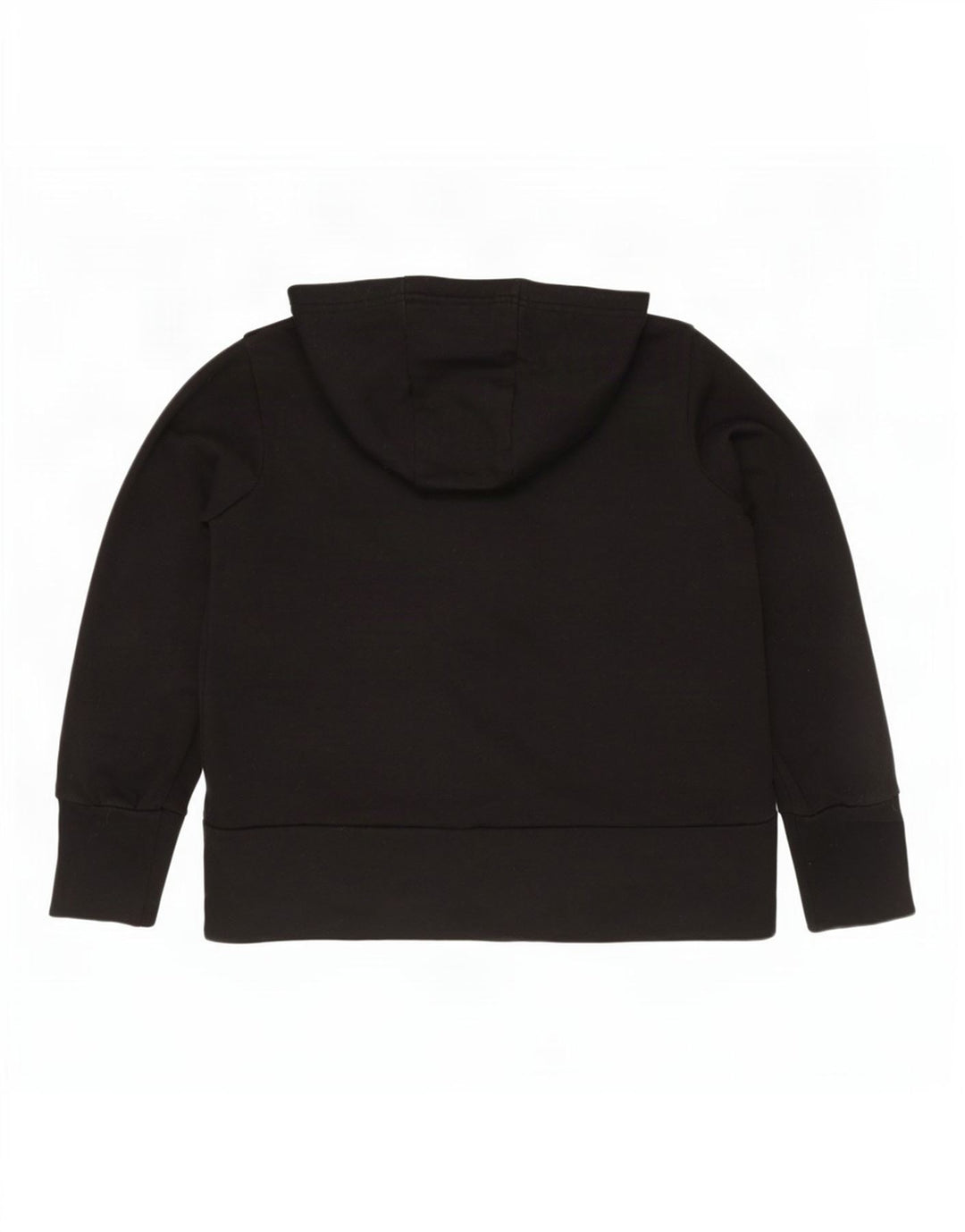 Nike Dame Dri Fit Hættetrøje Sweater UK 16 Stor Sort Polyester