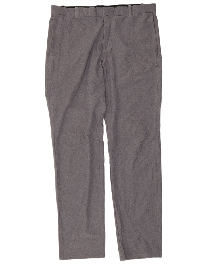 Nike Herre Dri Fit Lige Chinobukser W36 L34 Grå polyester