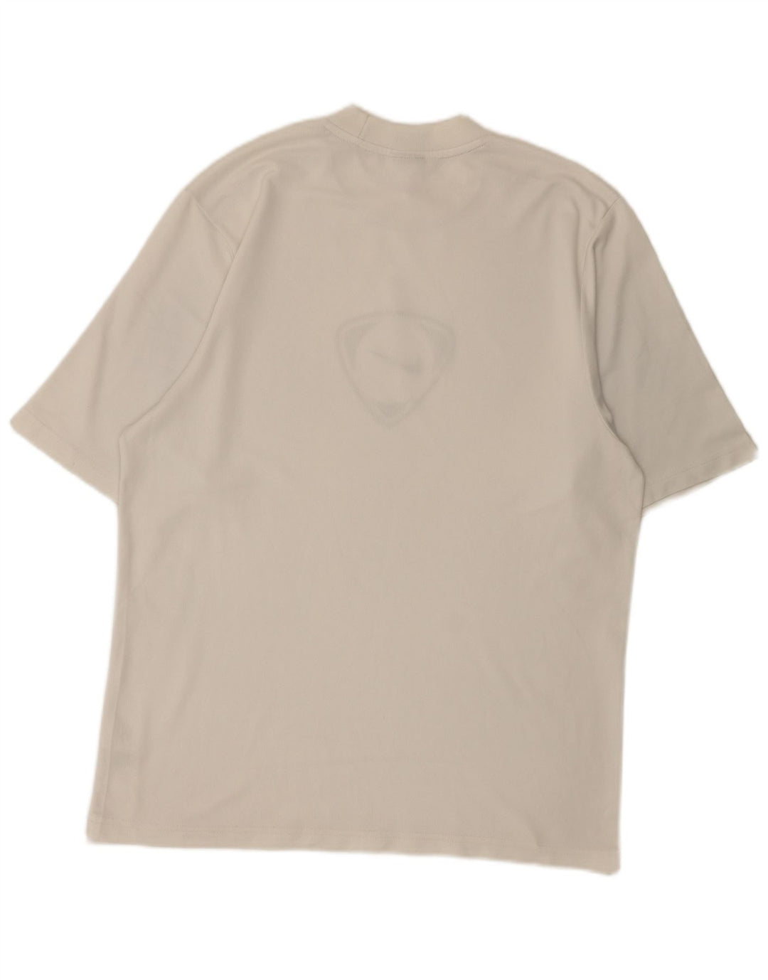 Nike Grafisk T-Shirt Top UK 42/44 Stor hvid polyester