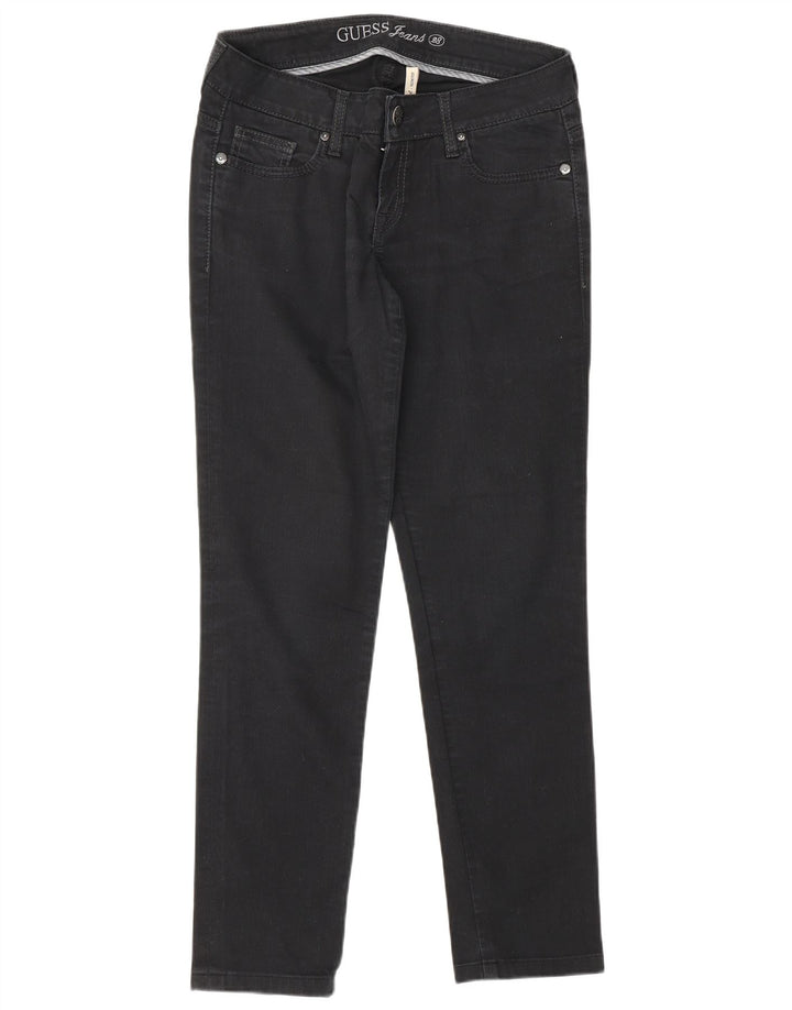 GUESS Dame Starlet Slim Jeans W28 L28 Sort
