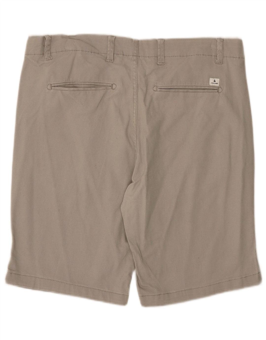 Jack & Jones Herre Regular Chino Shorts XL W38 Grå Bomuld