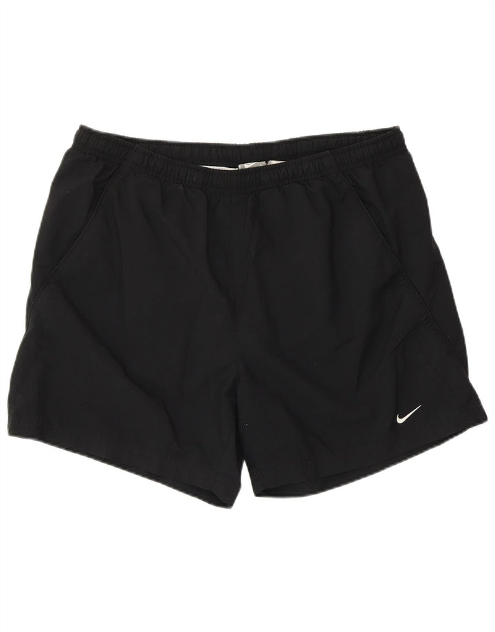 NIKE Sportshorts til mænd, store sorte polyester