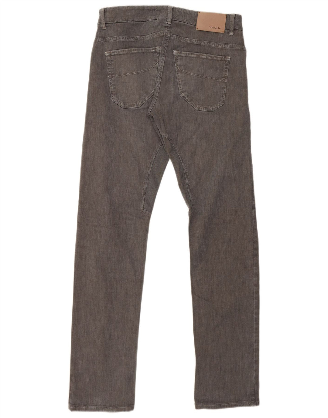 SIVIGLIA Straight jeans til mænd W30 L32 Grå bomuld