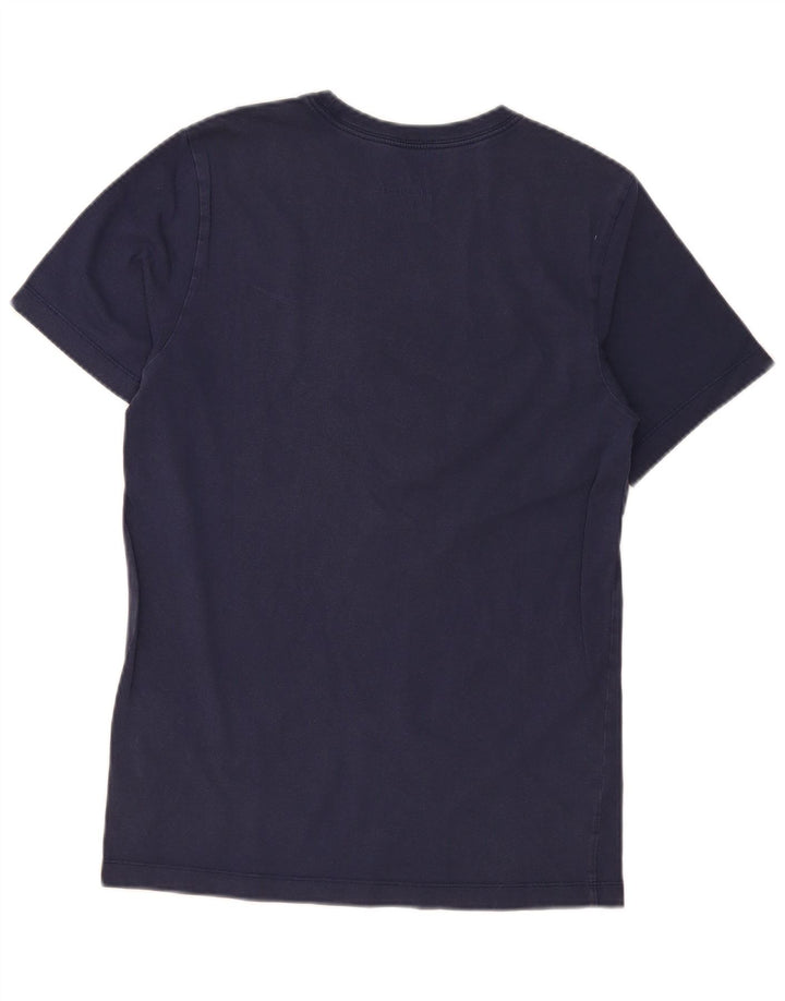 Nike grafisk T-shirt top til mænd, lille marineblå bomuld