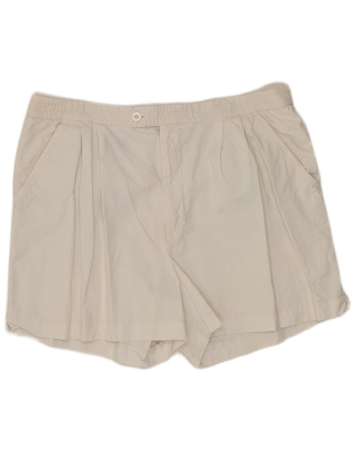 FRED PERRY Herre Pegged Chino Shorts W36 Large White