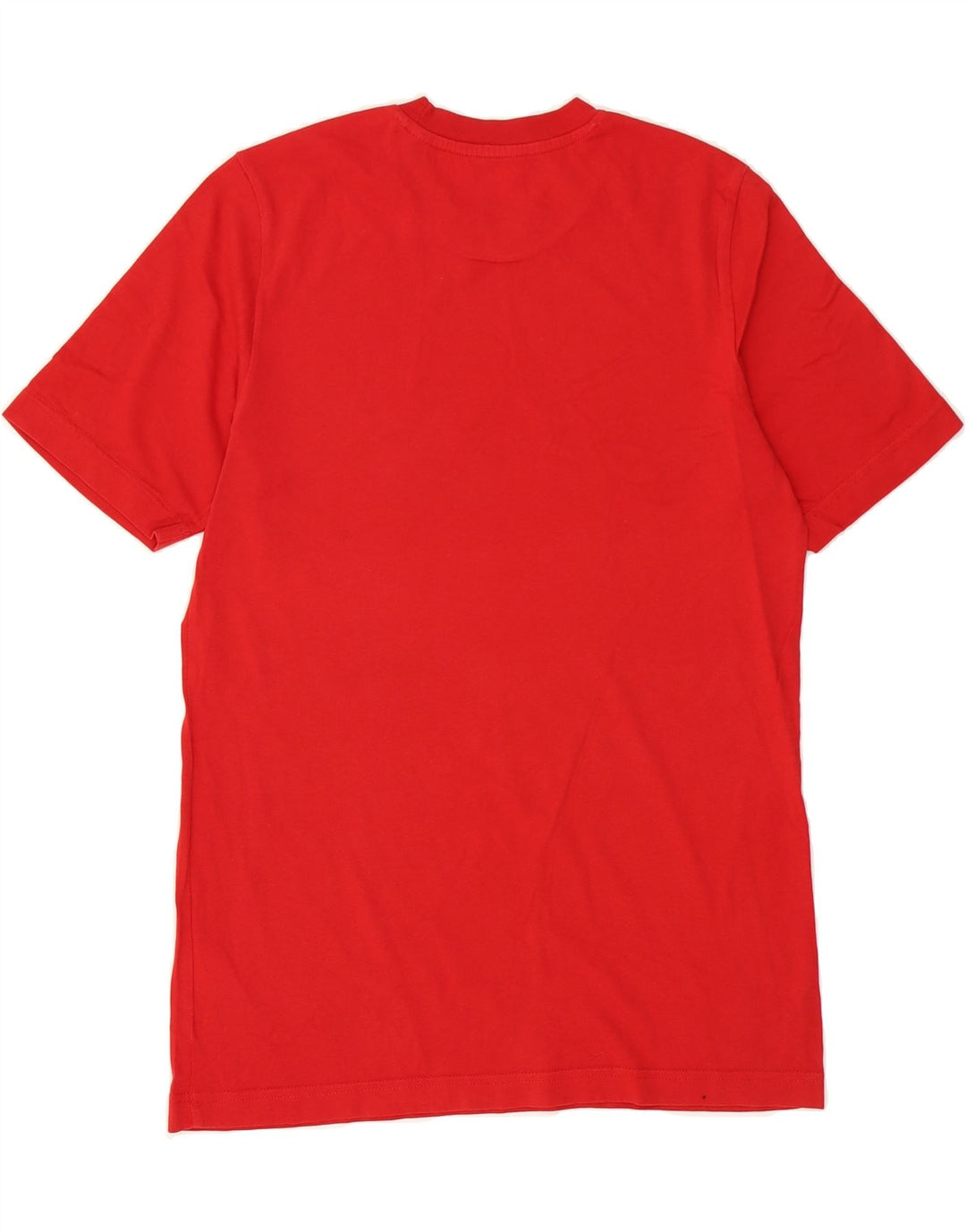 ADIDAS Mens Graphic T-Shirt Top Small Red Cotton Vintage Adidas and Second-Hand Adidas from Messina Hembry 