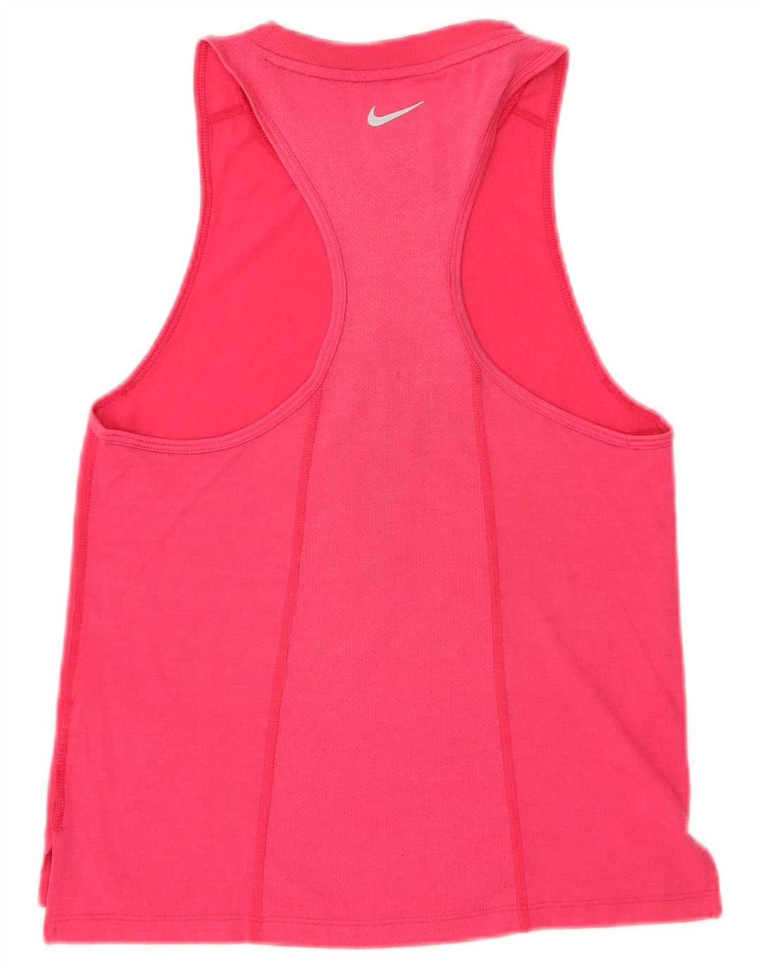 NIKE Dame Dri Fit Grafisk Vest Top UK 6 XS Pink