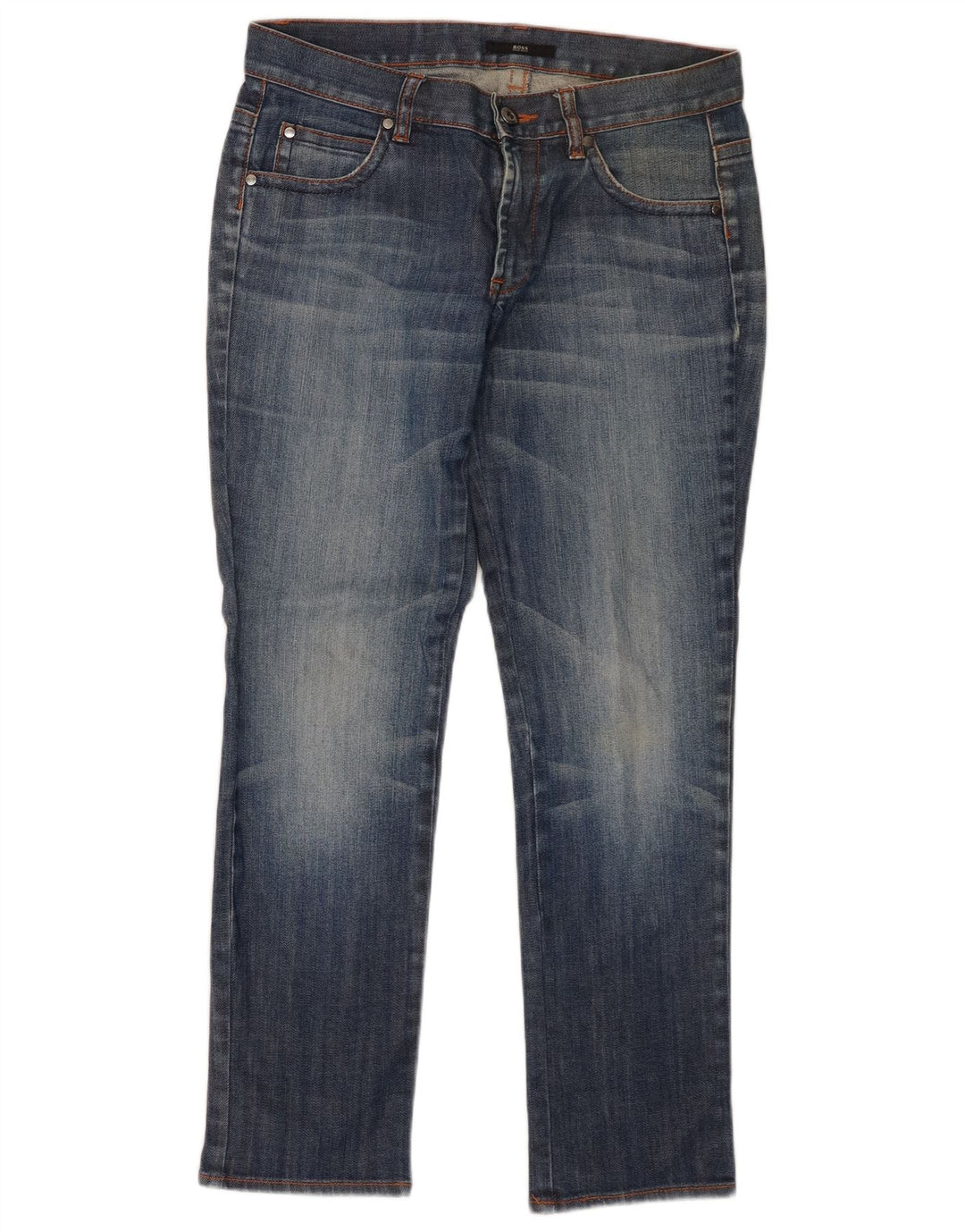 Hugo Boss Dame Slim Jeans W29 L28 Blå