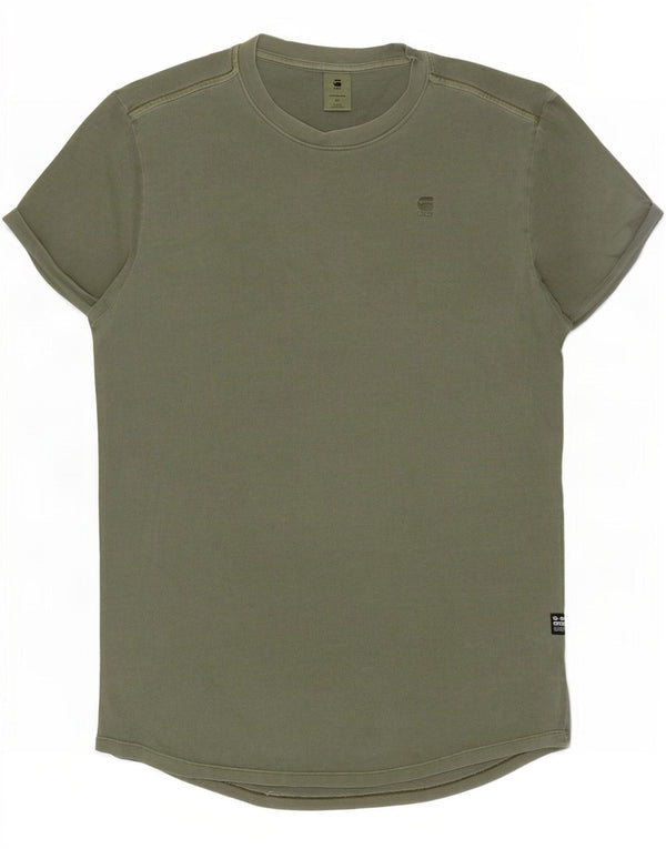 G-Star Herre T-Shirt Top Medium Khaki Bomuld