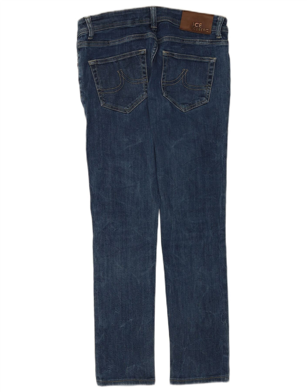 Iceberg Dame Slim Jeans W28 L28 Blå Bomuld