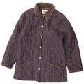 Husky Dame Quiltet Jakke UK 16 Large Navy Blue Polyamide