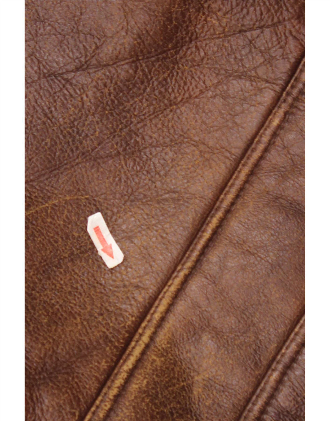 Vintage Herre Shearling Jacket IT 52 XL Brun Shearling