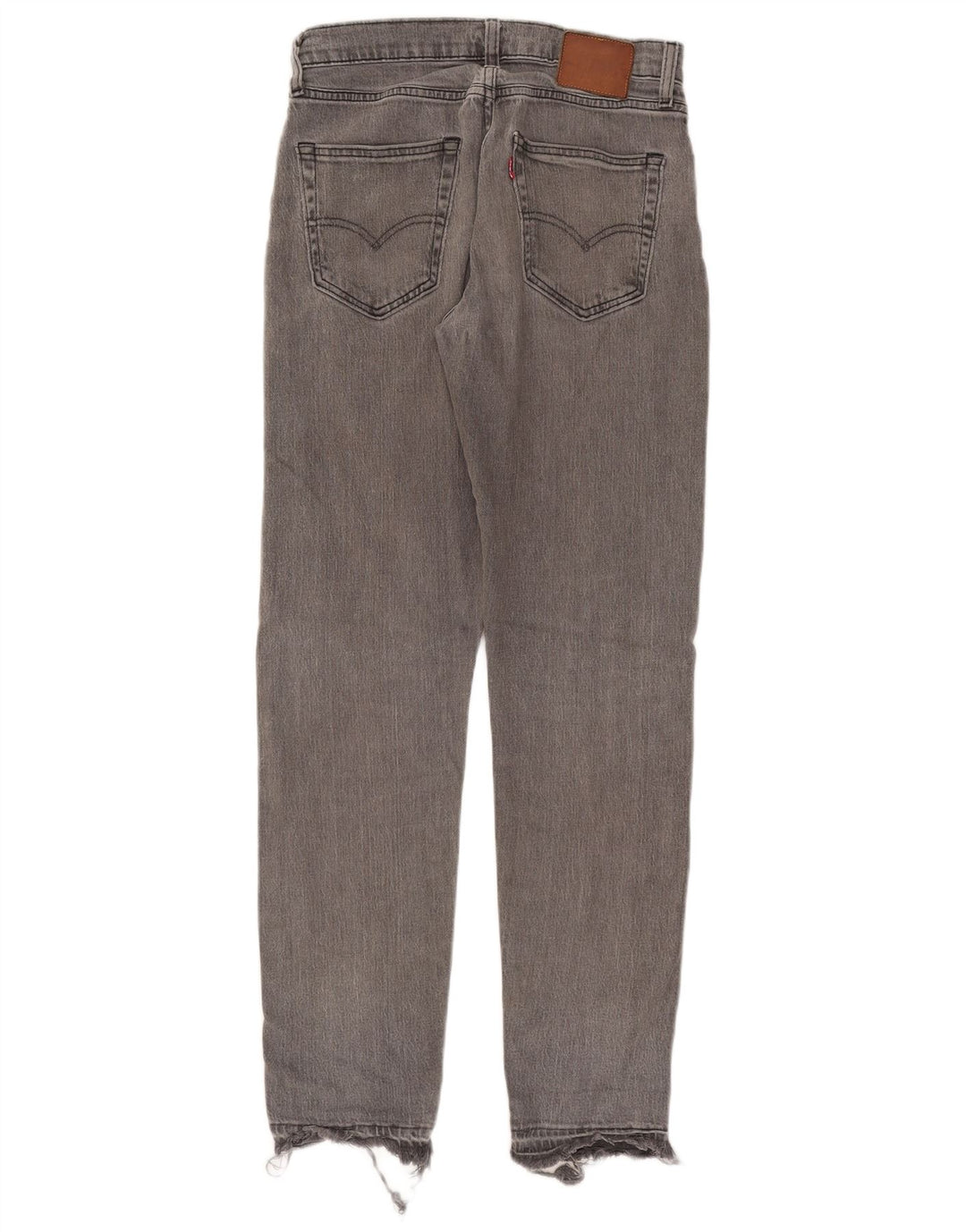 Levi's Slim Jeans til mænd W28 L32 Grå bomuld