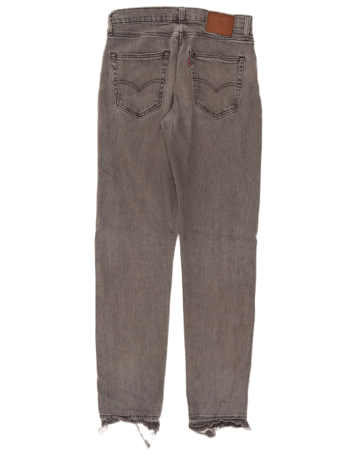 Levi's Slim Jeans til mænd W28 L32 Grå bomuld