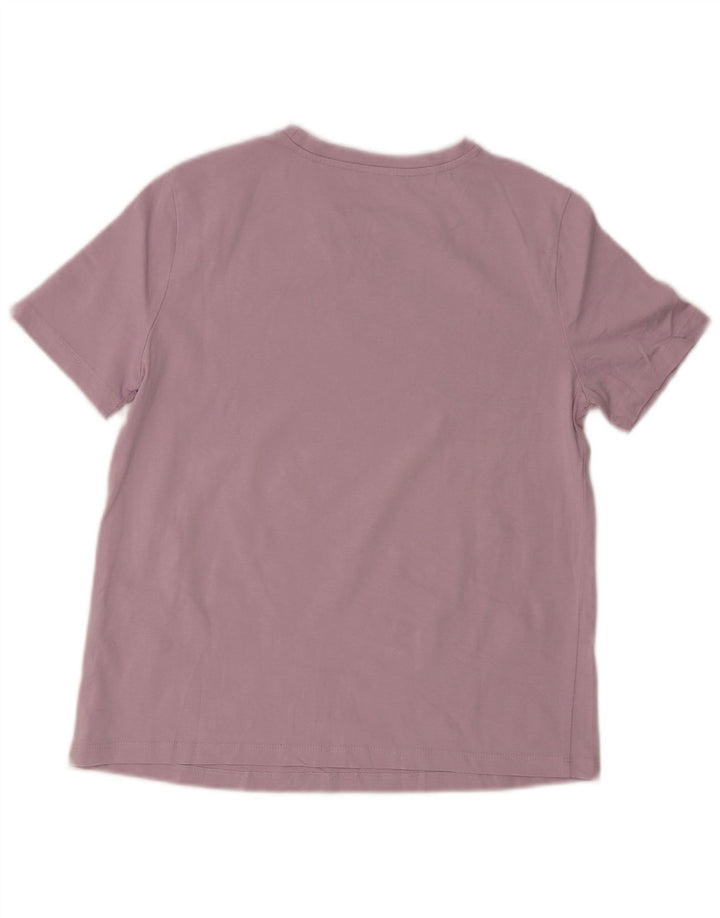 Zara T-Shirt Top UK 10 Lille Lilla