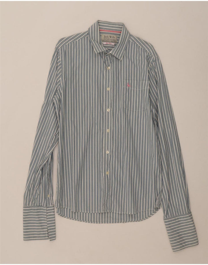Jack Wills Formel Herreskjorte Medium Blå Stribet