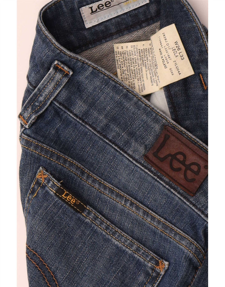 Lee Dame Leola Bootcut Jeans W26 L28 Blå Bomuld