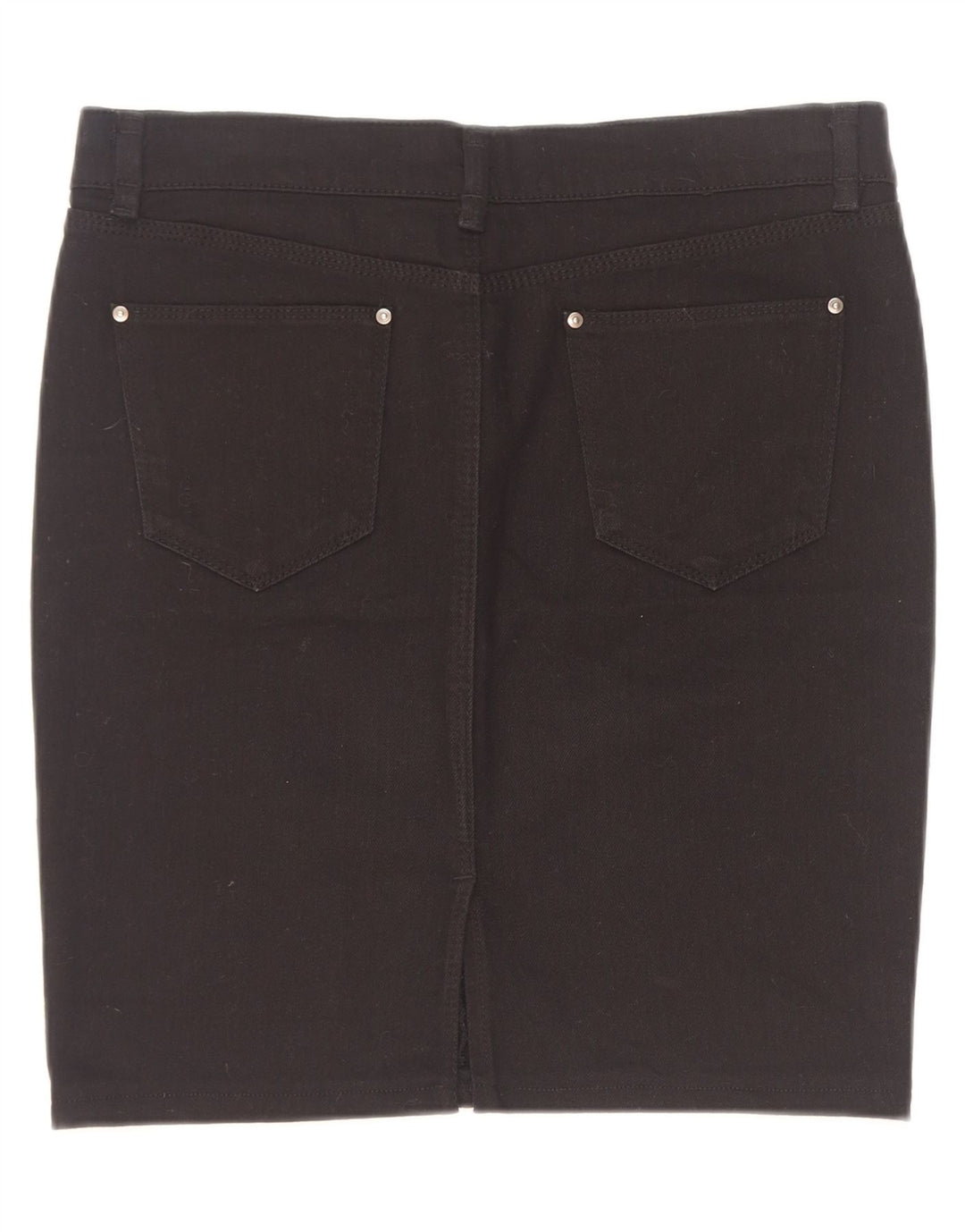 Zara Dame Denim Nederdel Large W30 Sort