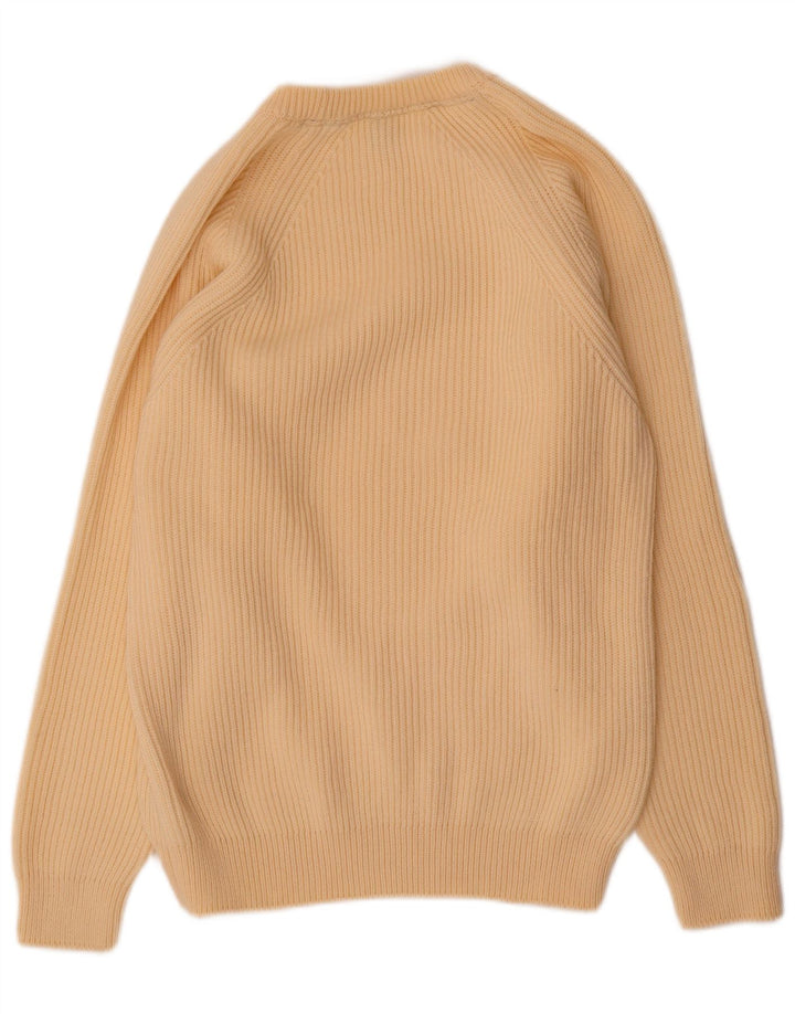 Hvide Sejl Herre Crew Neck Jumper Sweater Medium Beige Uld