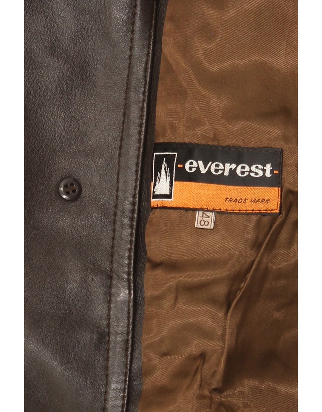 Everest Dame Læderjakke IT 48 XL Brun